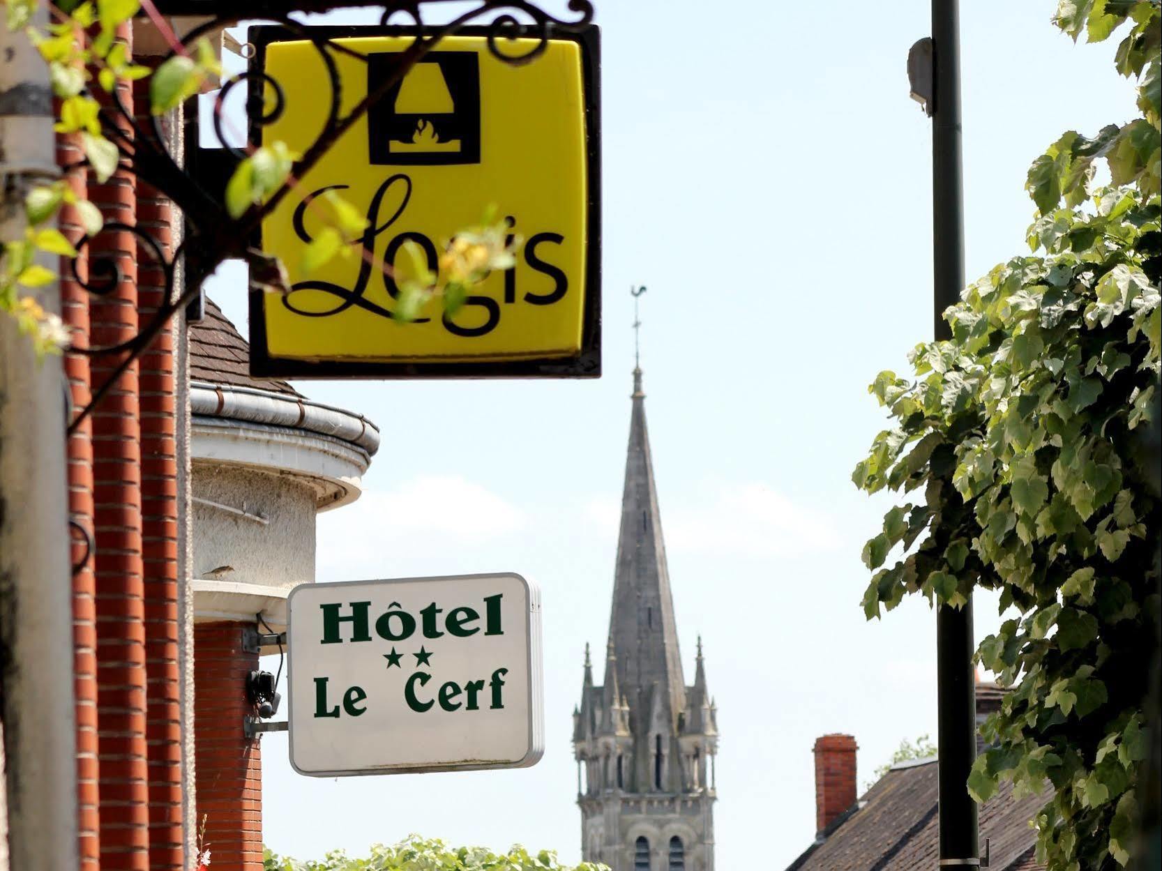 Logis Hotel Le Cerf Briare Exterior foto